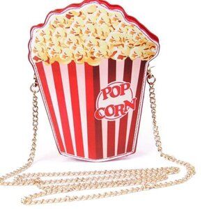 Popcorn Crossbody Handbag Purse for Women/Girls